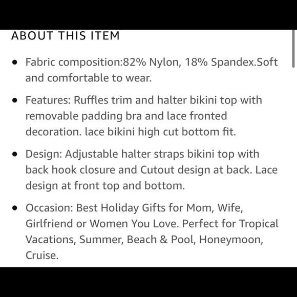 NWT Ruffle Bikini - Picture 5 of 5